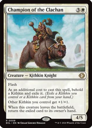 Champion of the Clachan (ECL-009) (Foil)