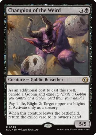 Champion of the Weird (ECL-095) (Foil)