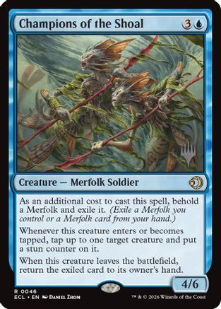 Champions of the Shoal (PPECL-046) (Foil)