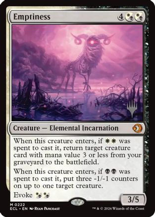 Emptiness (PPECL-222) (Foil)