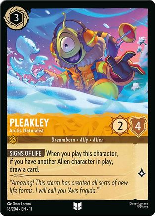 Pleakley - Arctic Naturalist (11-018) (Cold Foil)