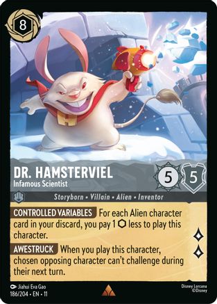 Dr. Hamsterviel - Infamous Scientist (11-186) (Cold Foil)
