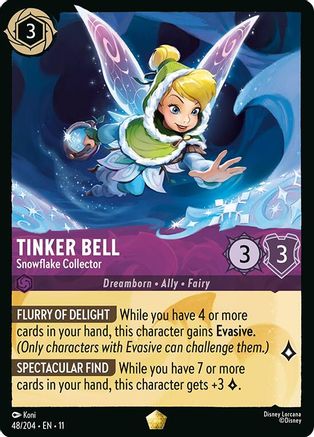 Tinker Bell - Snowflake Collector (11-048) (Cold Foil)