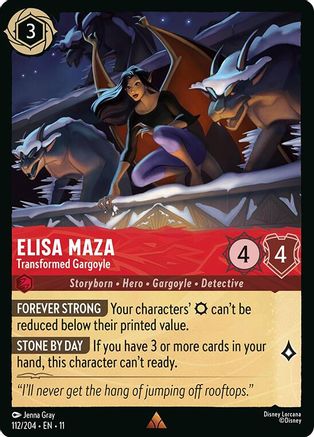 Elisa Maza - Transformed Gargoyle (11-112)
