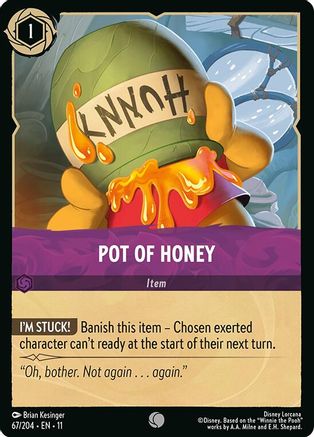 Pot of Honey (11-067) (Cold Foil)