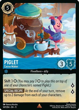 Piglet - Cocoa Maker (11-147) (Cold Foil)