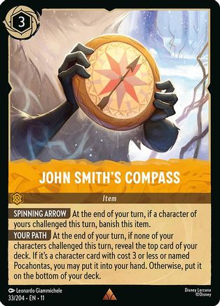 John Smith's Compass (11-033) (Cold Foil)