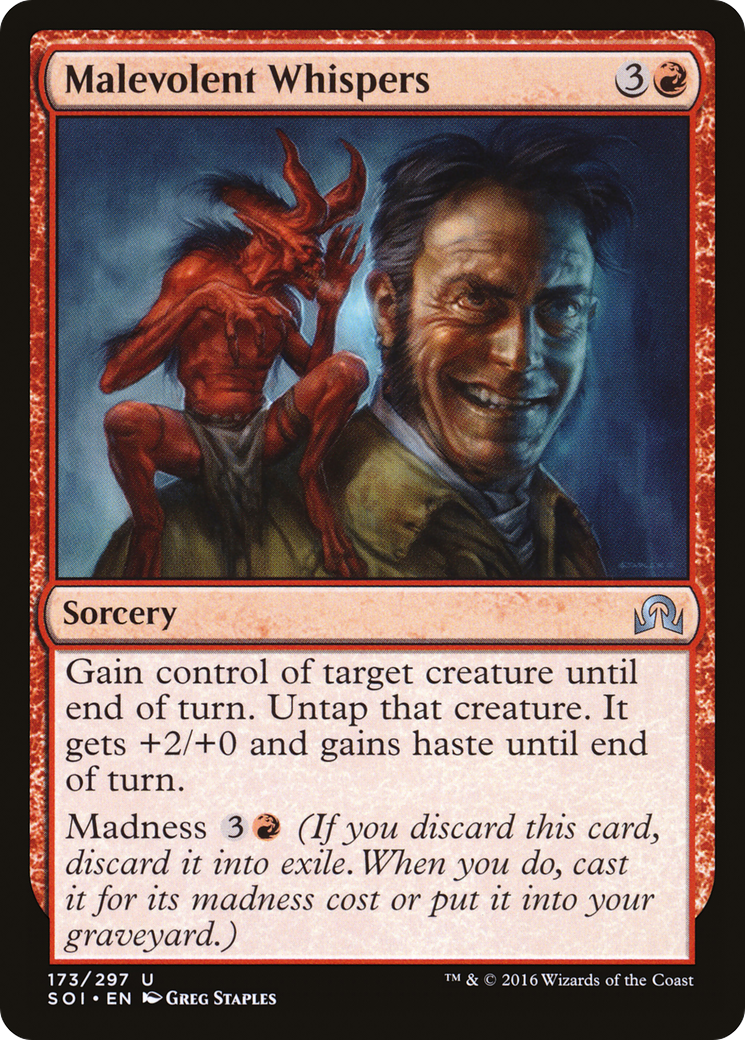 Malevolent Whispers (SOI-173) (Foil)