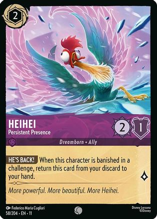 HeiHei - Persistent Presence (11-058) (Cold Foil)