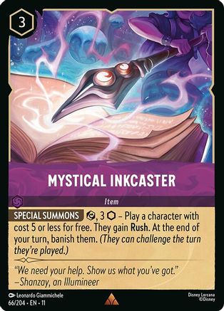 Mystical Inkcaster (11-066) (Cold Foil)