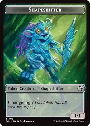 Shapeshifter // Map Double-Sided Token (ECL-1 // 17)