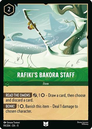 Rafiki's Bakora Staff (11-099)