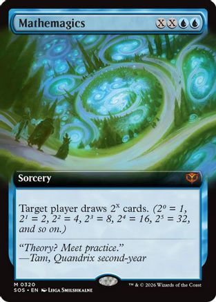 Mathemagics (Extended Art) (SOS-320) (Foil)