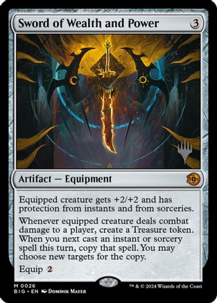 Sword of Wealth and Power (PPECL-026) (Foil)