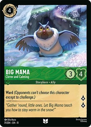 Big Mama - Clever and Calming (11-071) (Cold Foil)