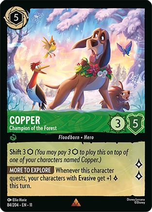 Copper - Champion of the Forest (11-084) (Cold Foil)