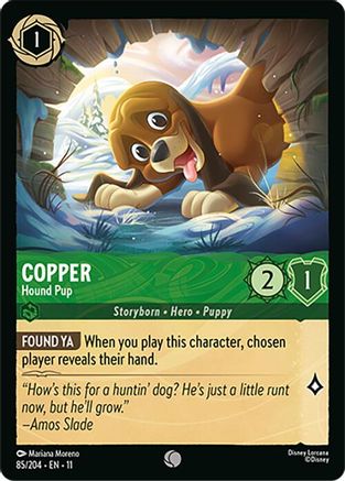 Copper - Hound Pup (11-085) (Cold Foil)