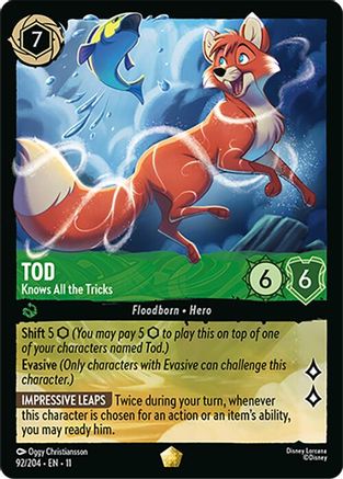 Tod - Knows All the Tricks (11-092) (Cold Foil)