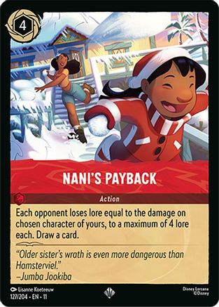 Nani's Payback (11-127) (Cold Foil)