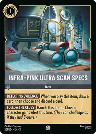 Infra-Pink Ultra Scan Specs (11-201)