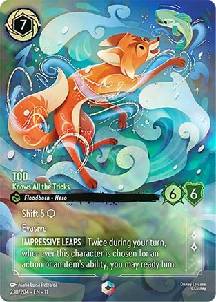 Tod - Knows All the Tricks (Enchanted) (11-230) (Holofoil)