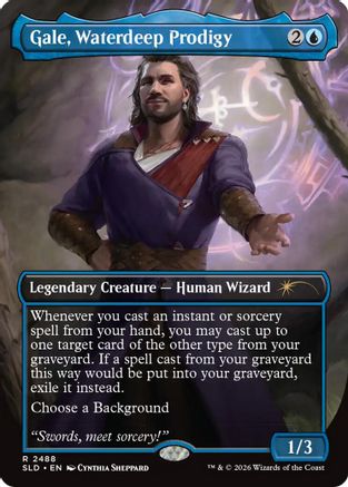 Gale, Waterdeep Prodigy (SLD-2488)