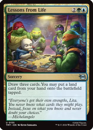Lessons from Life (TMT-155) (Foil)