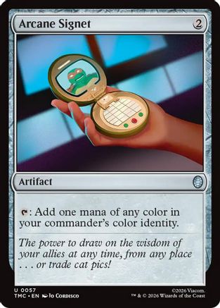 Arcane Signet (Surge Foil) (TMC-057)