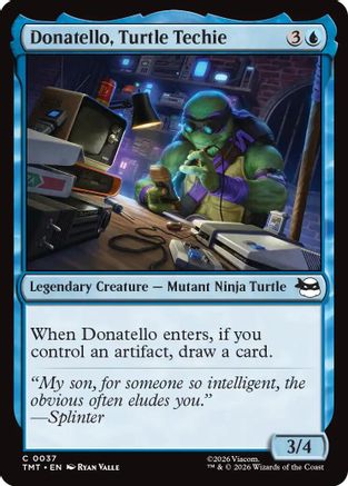 Donatello, Turtle Techie (TMT-037) (Foil)
