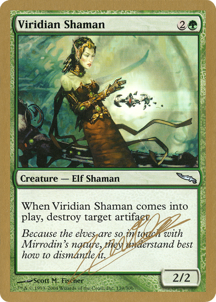 Viridian Shaman (WC04-JN139)