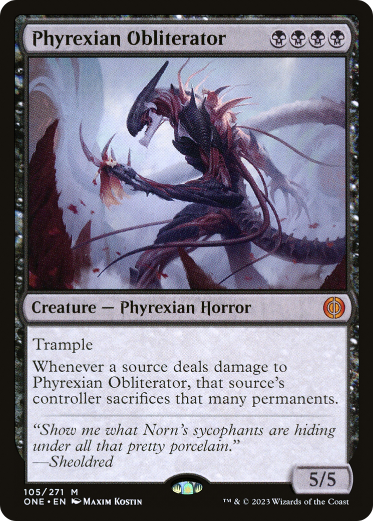 Phyrexian Obliterator (ONE-105) (Foil)
