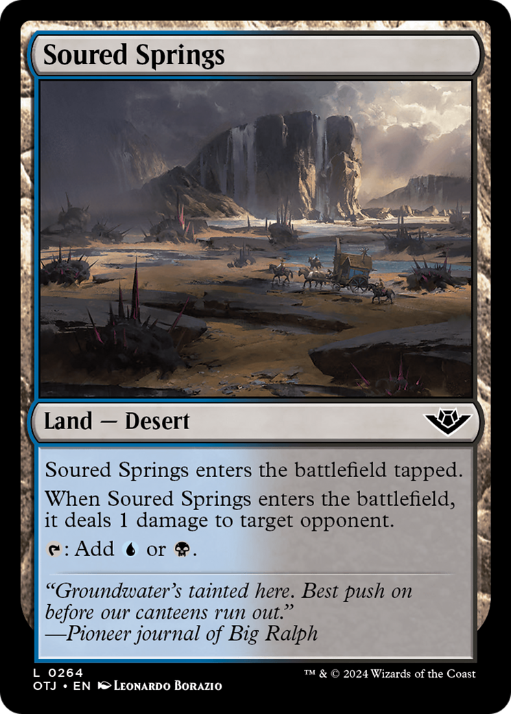 Soured Springs (OTJ-264) (Foil)