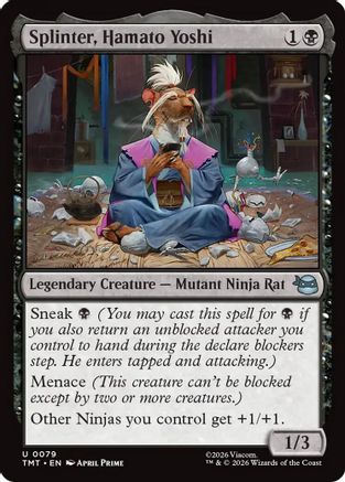 Splinter, Hamato Yoshi (TMT-079) (Foil)