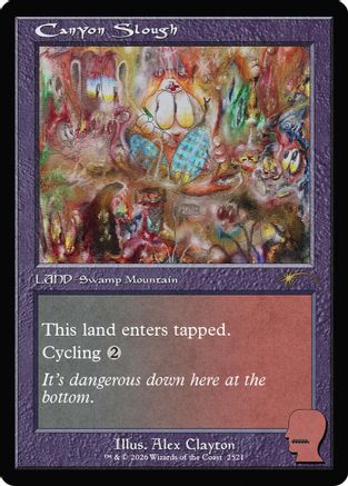 Canyon Slough (SLD-2521) (Foil)