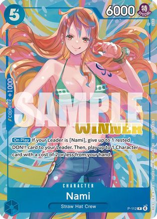 Nami (Heroines Battle Winner Pack) (P-112) (Foil)