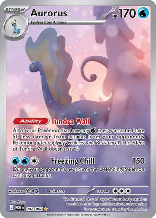 Aurorus (POR-092) (Holofoil)