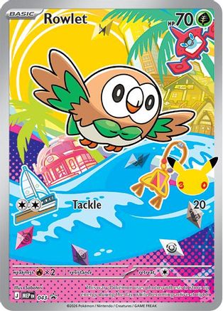 Rowlet (MEP-043) (Holofoil)