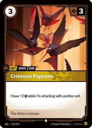 Crimson Pigeons (UNL-154) (Foil)