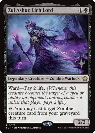 Zul Ashur, Lich Lord (PPECL-077) (Foil)
