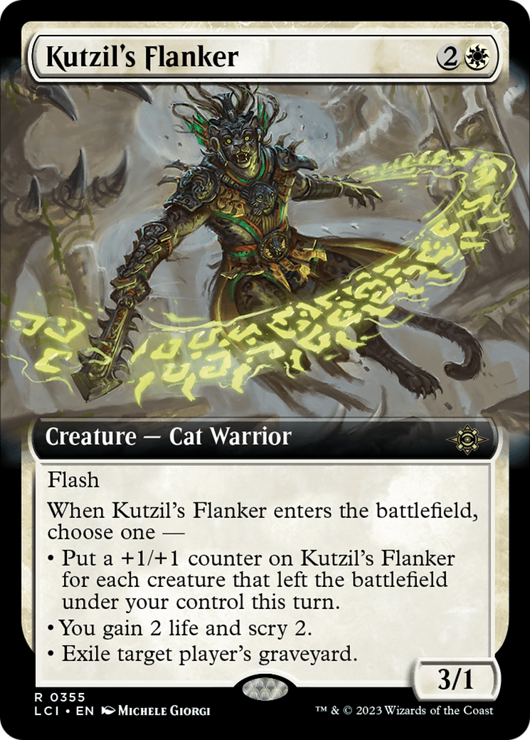 Kutzil's Flanker (LCI-355) (Extended Art) (Foil)