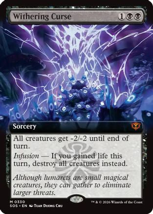 Withering Curse (Extended Art) (SOS-330)