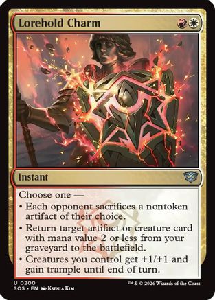 Lorehold Charm (SOS-200) (Foil)