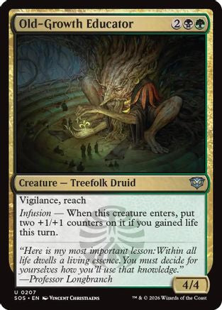 Old-Growth Educator (SOS-207) (Foil)