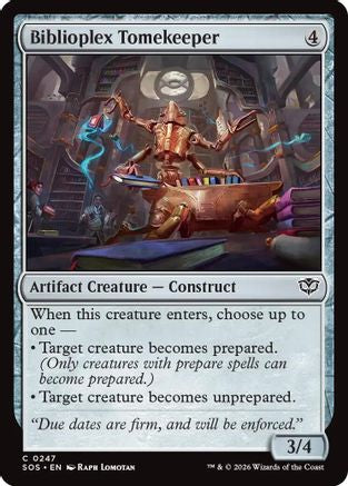 Biblioplex Tomekeeper (SOS-247)