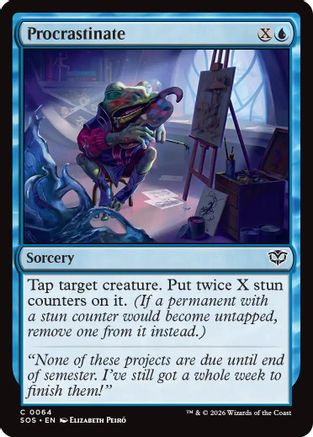 Procrastinate (SOS-064) (Foil)