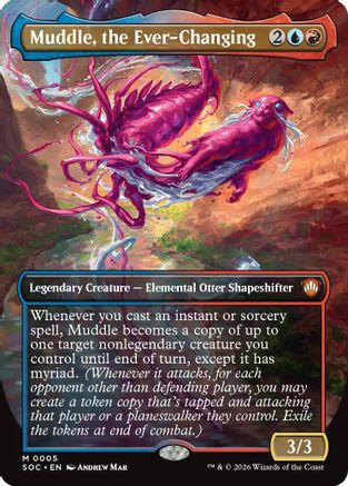 Muddle, the Ever-Changing (Borderless) (SOC-005) (Foil)