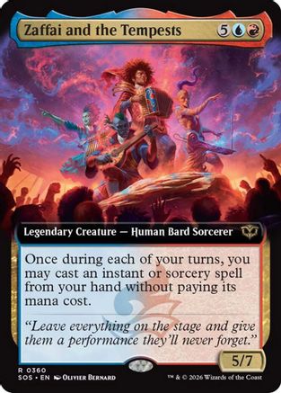 Zaffai and the Tempests (Extended Art) (SOS-360)