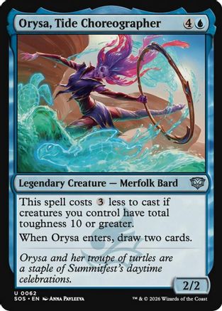 Orysa, Tide Choreographer (SOS-062) (Foil)