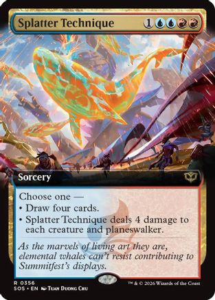 Splatter Technique (Extended Art) (SOS-356)