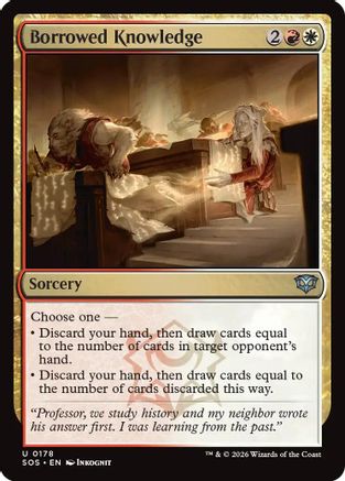 Borrowed Knowledge (SOS-178) (Foil)